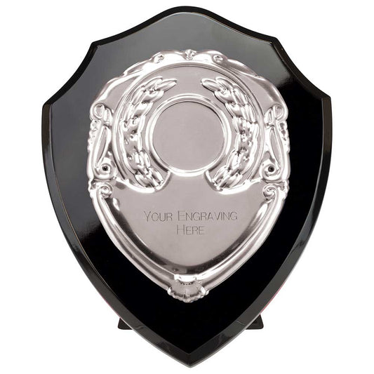 Reward Shield & Front Epic Black & Silver 125mm