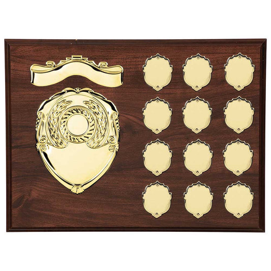Principal Mahogany Annual Plaque Award 230x305mm