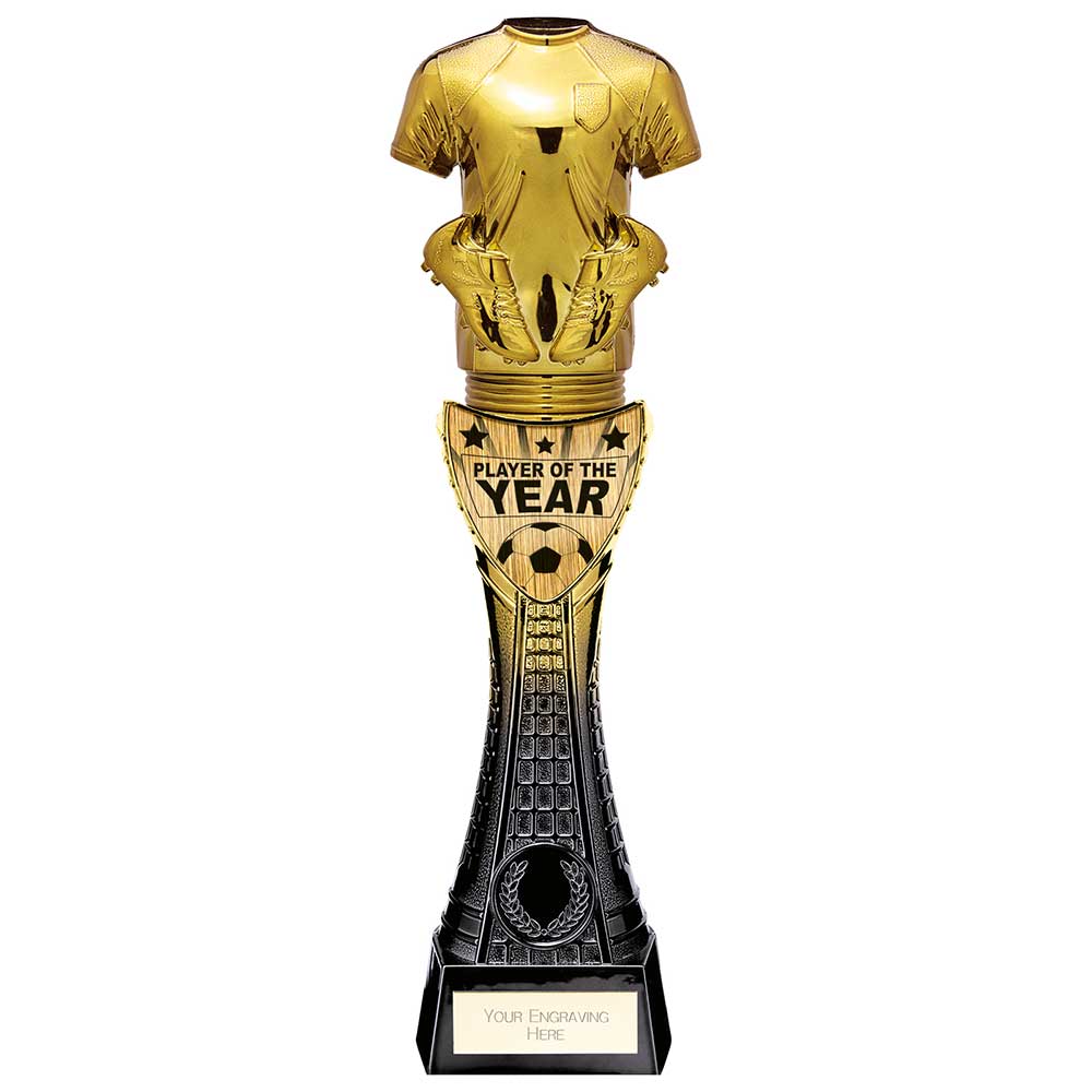 Fusion Viper Shirt Player of the Year Black & Gold 295mm