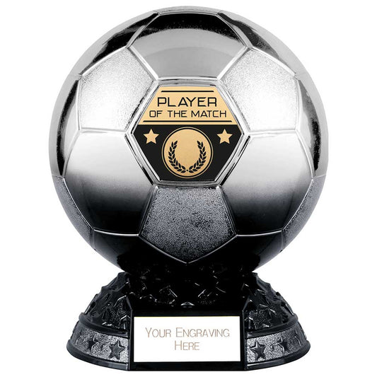 Elite Heavyweight Player Of Match Award Platinum to Black 185mm