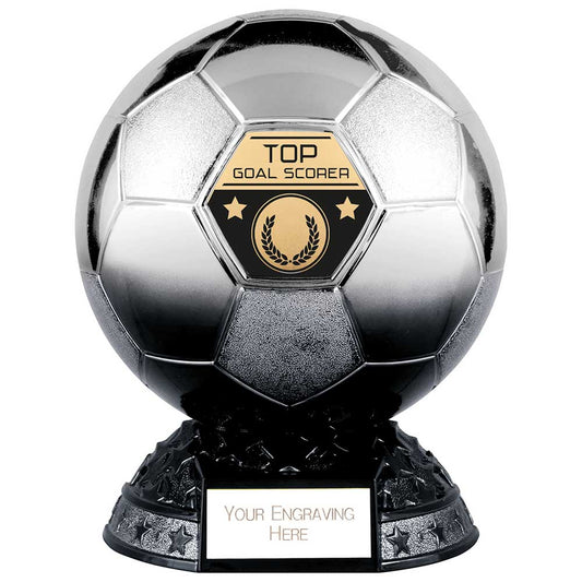 Elite Heavyweight Top Goal Scorer Award Platinum to Black 185mm