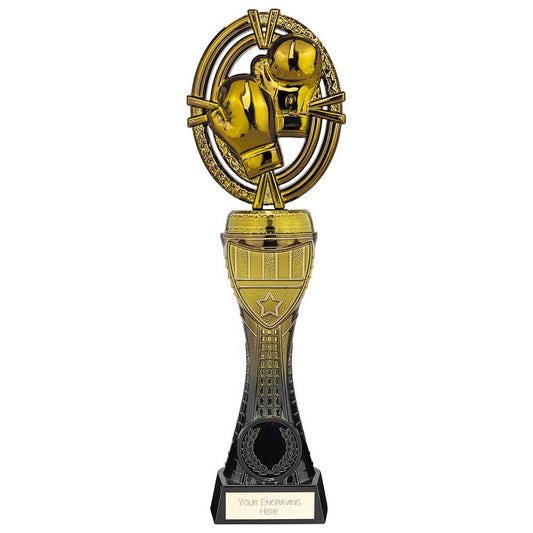 Maverick Heavyweight Boxing Award Black & Gold 230mm