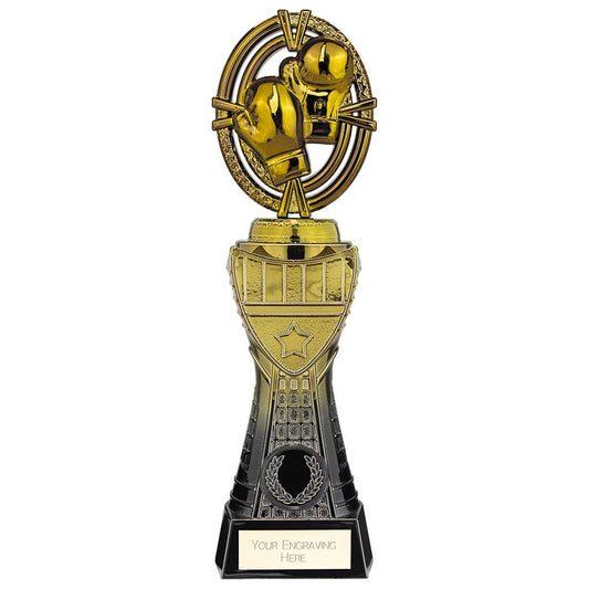 Maverick Heavyweight Boxing Award Black & Gold 250mm