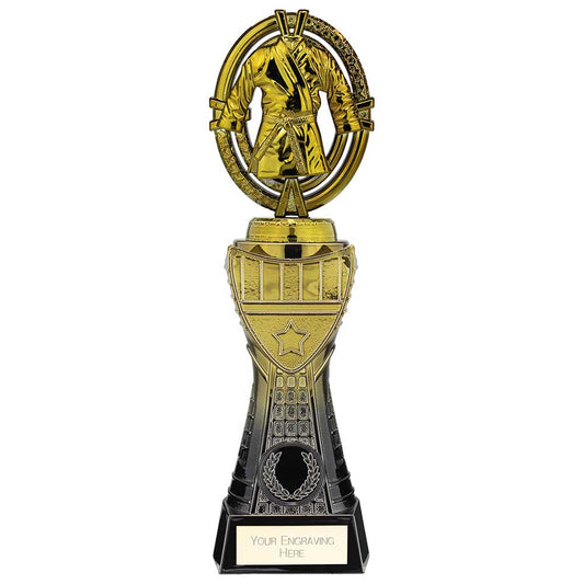 Maverick Heavyweight Martial Arts Award Black & Gold 250mm
