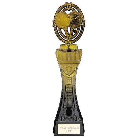 Maverick Heavyweight Table Tennis Award Black & Gold 290mm