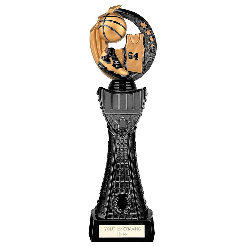 Renegade Heavyweight Basketball Award Black 335mm