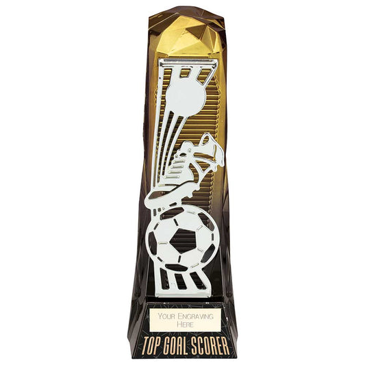 Shard Football Top Goal Scorer Award Gold to Black 230mm