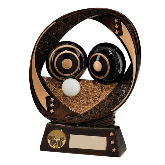 Typhoon Lawn Bowls Award 130mm