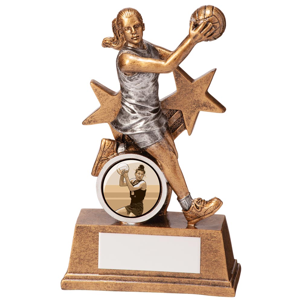 Warrior Star Netball Award 125mm