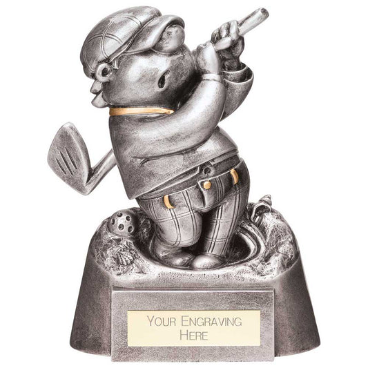 Goof Balls Golf Bunker Award Silver 140mm