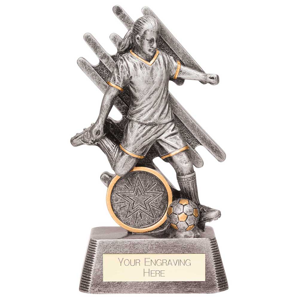 Focus Football Female Award Silver 130mm