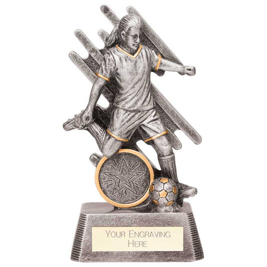 Focus Football Female Award Silver 130mm