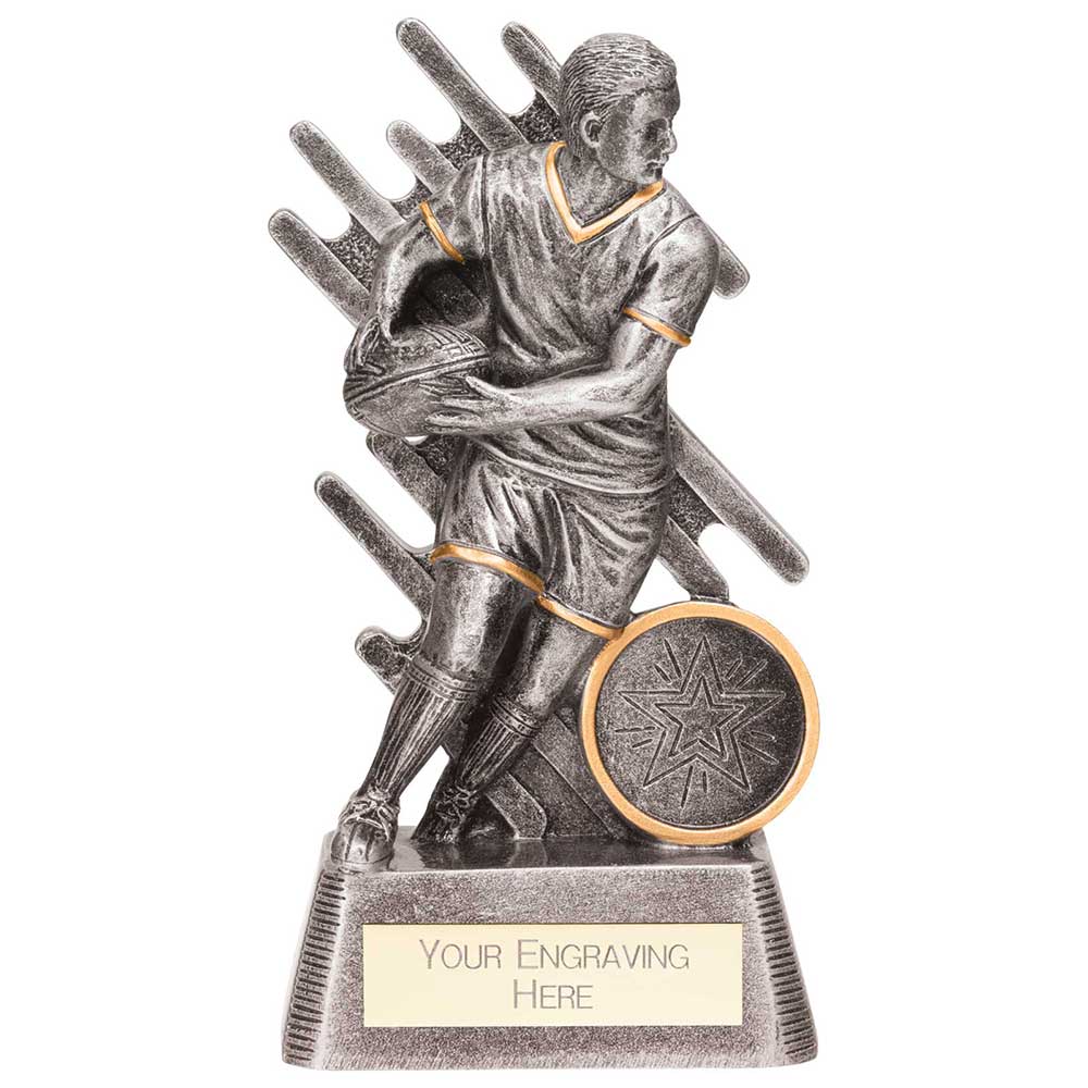 Focus Rugby Male Award Silver 130mm