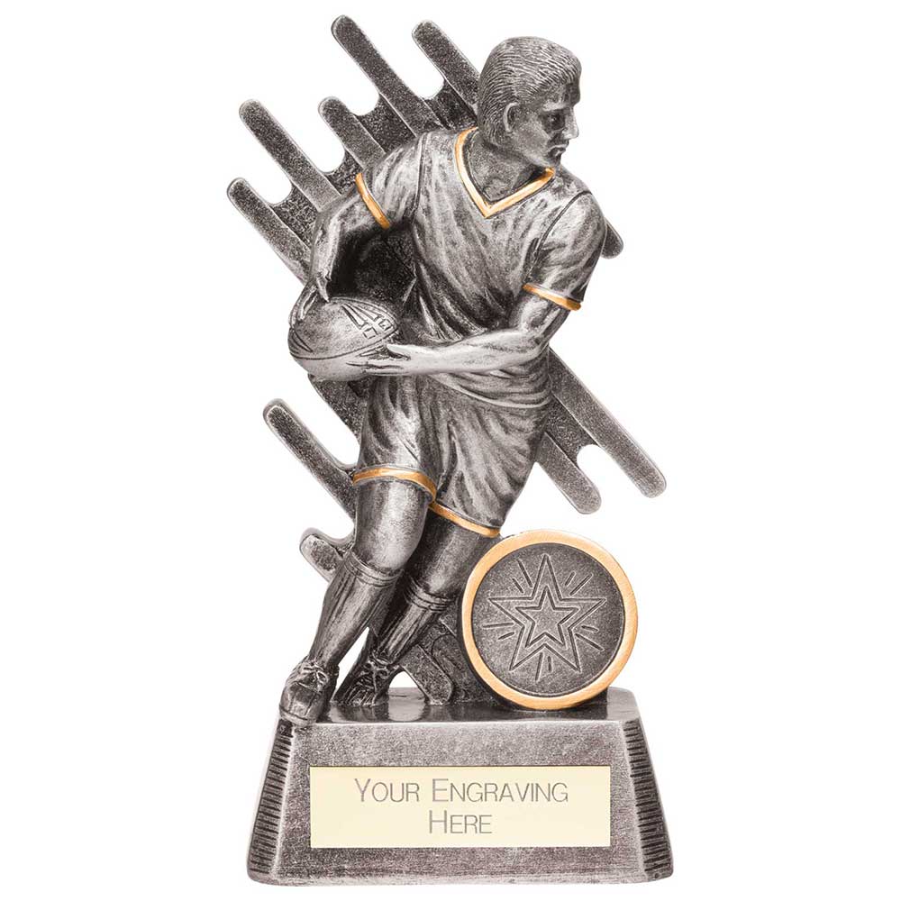 Focus Rugby Male Award Silver 150mm