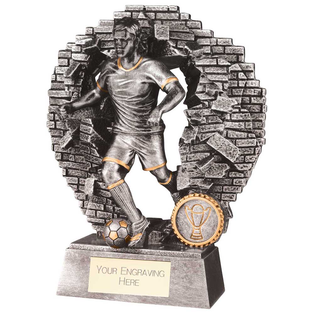 Blast Out Male Football Resin Award 190mm