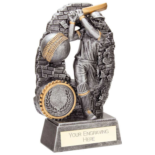 Blast Out Cricket Male Series Antique Silver 130mm