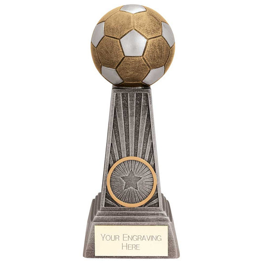 Energy Football Award Antique Silver & Gold 150mm