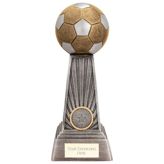 Energy Football Award Antique Silver & Gold 205mm