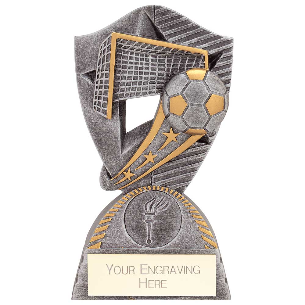 Phantom Football Award Antique Gold & Silver 115mm