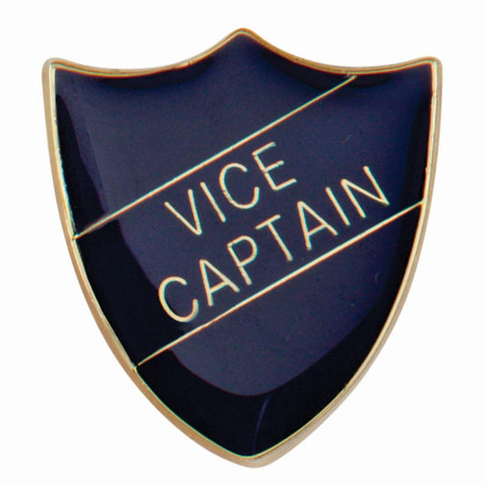 Scholar Pin Badge Vice Captain Blue 25mm