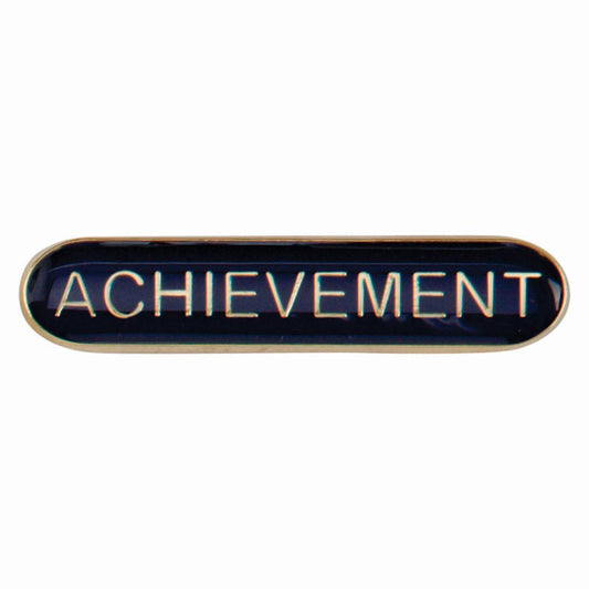 Scholar Bar Badge Achievement Blue 40mm