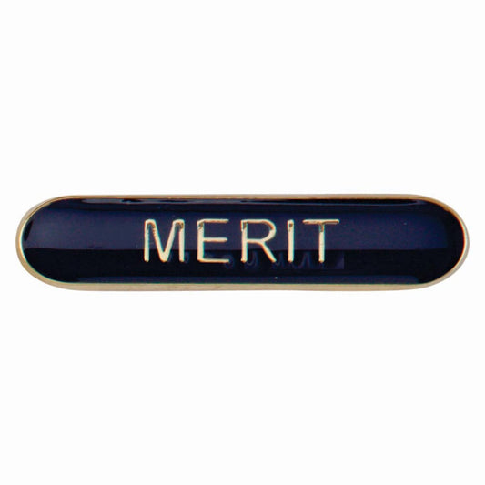 Scholar Bar Badge Merit Blue 40mm