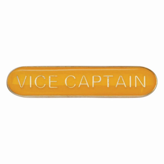 Scholar Bar Badge Vice Captain Yellow 40mm