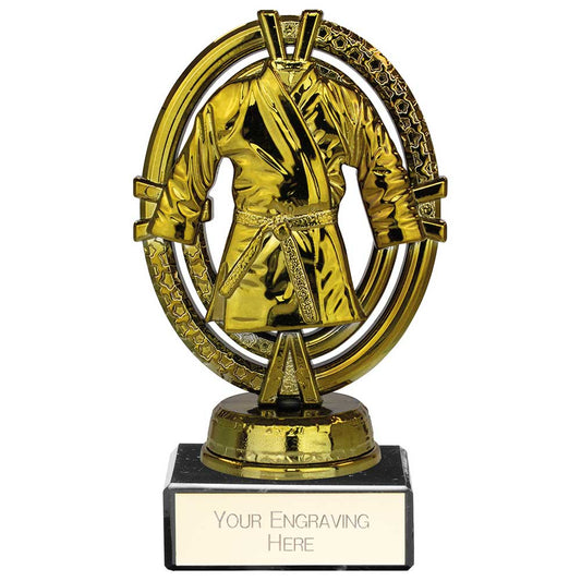 Maverick Legend Martial Arts Award Fusion Gold 125mm