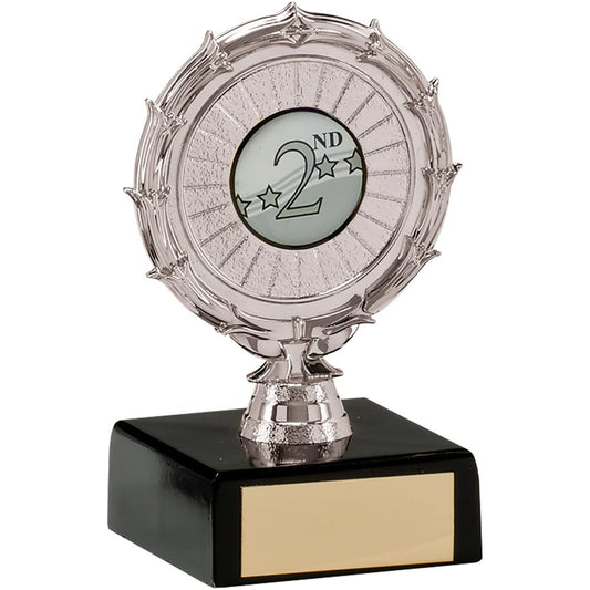 Spiral Multi-Sport Trophy Silver 95mm