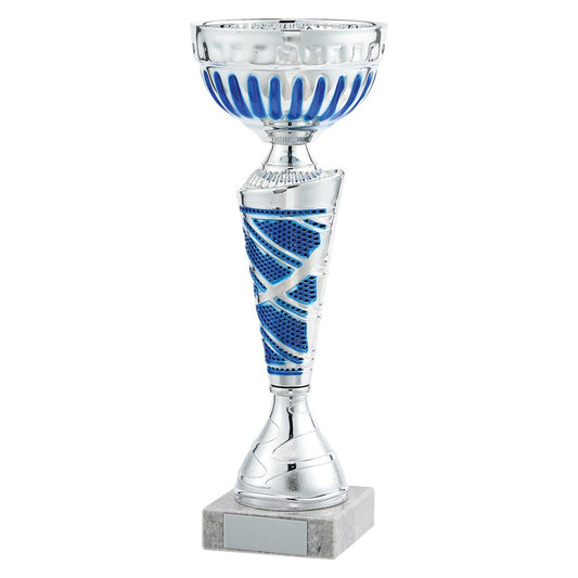 Charleston Cup Silver & Blue 240mm