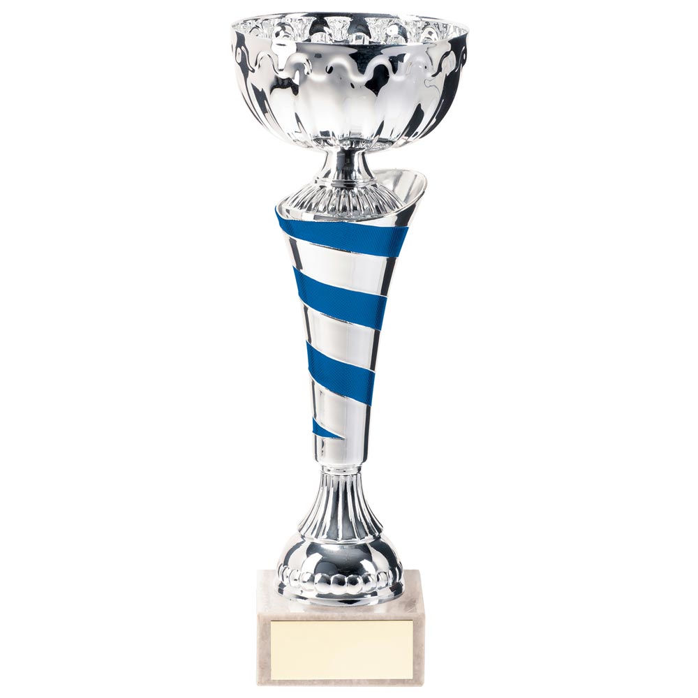 Eternity Cup Silver & Blue 270mm