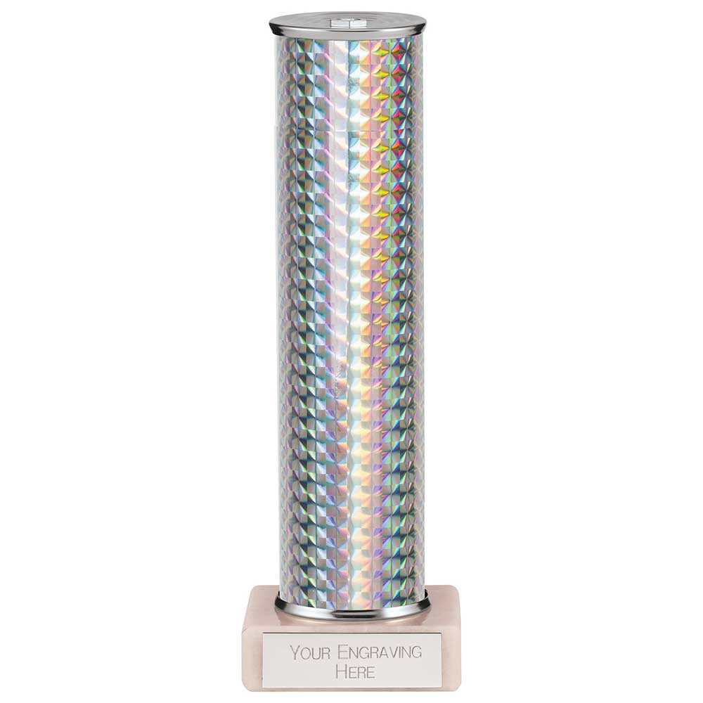 Superstars Tube Trophy Silver 200mm