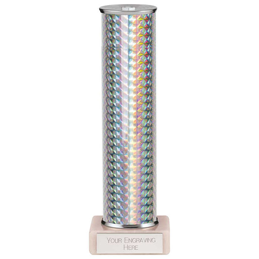 Superstars Tube Trophy Silver 200mm