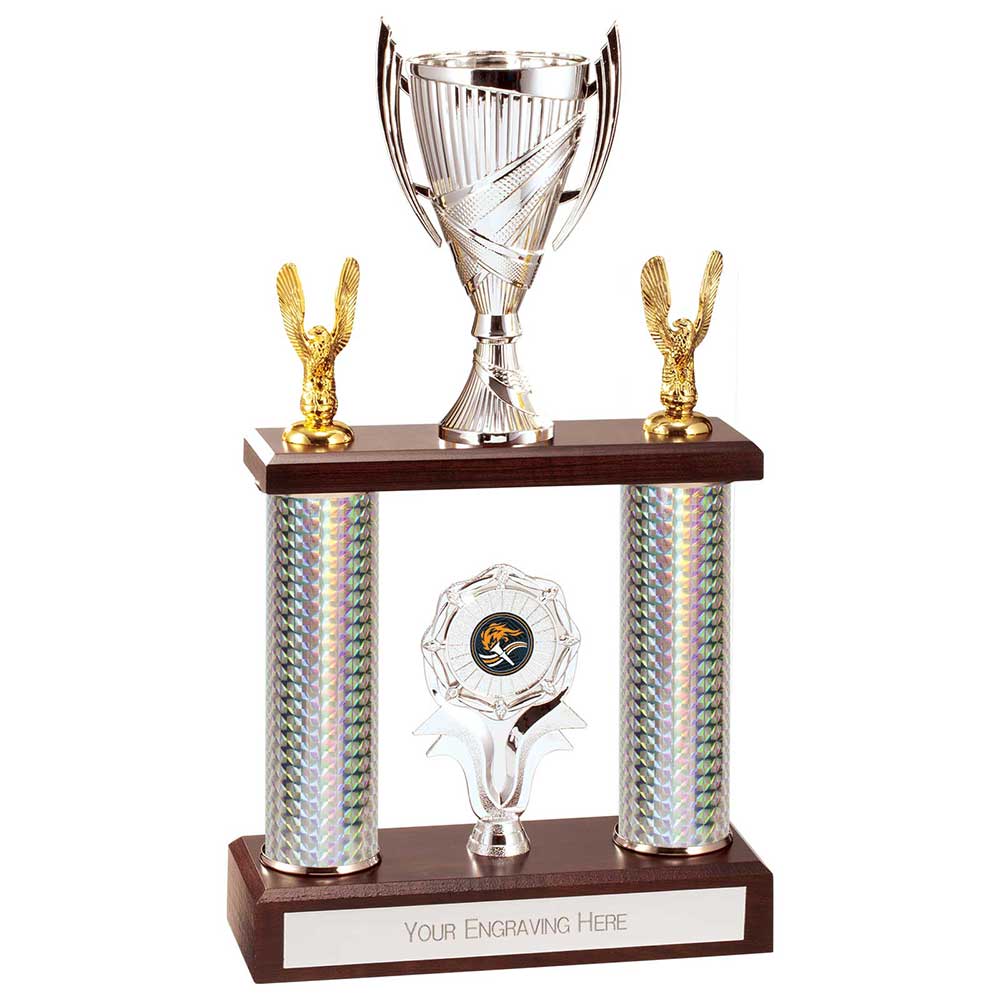 Gigantic Double Tower Trophy 370mm