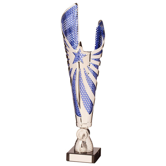 MegaStar Laser Cup Silver/Blue 345mm