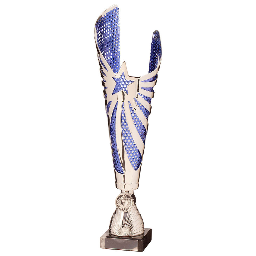 MegaStar Laser Cup Silver/Blue 360mm