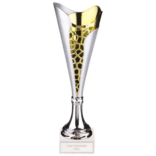 Utopia Classic Cup Silver & Gold 325mm