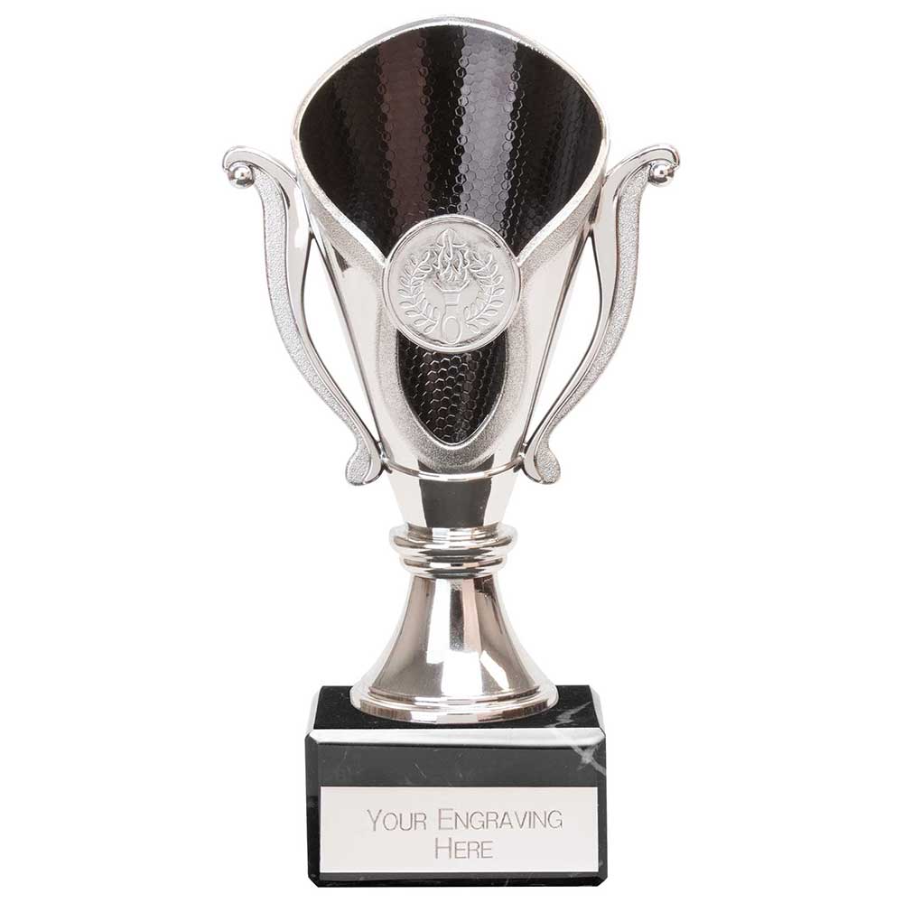 Wizard Legend Trophy Silver & Black 175mm