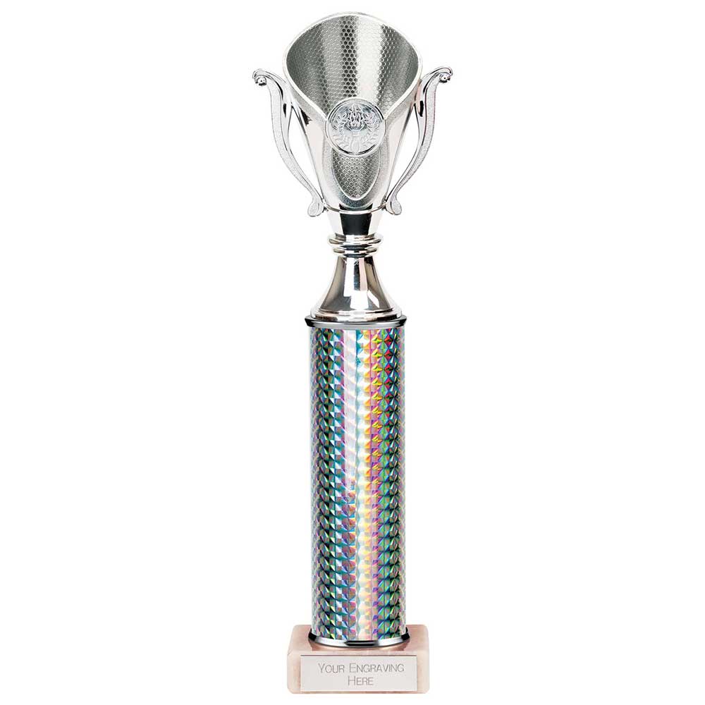 Wizard Plastic Trophy Silver 340mm