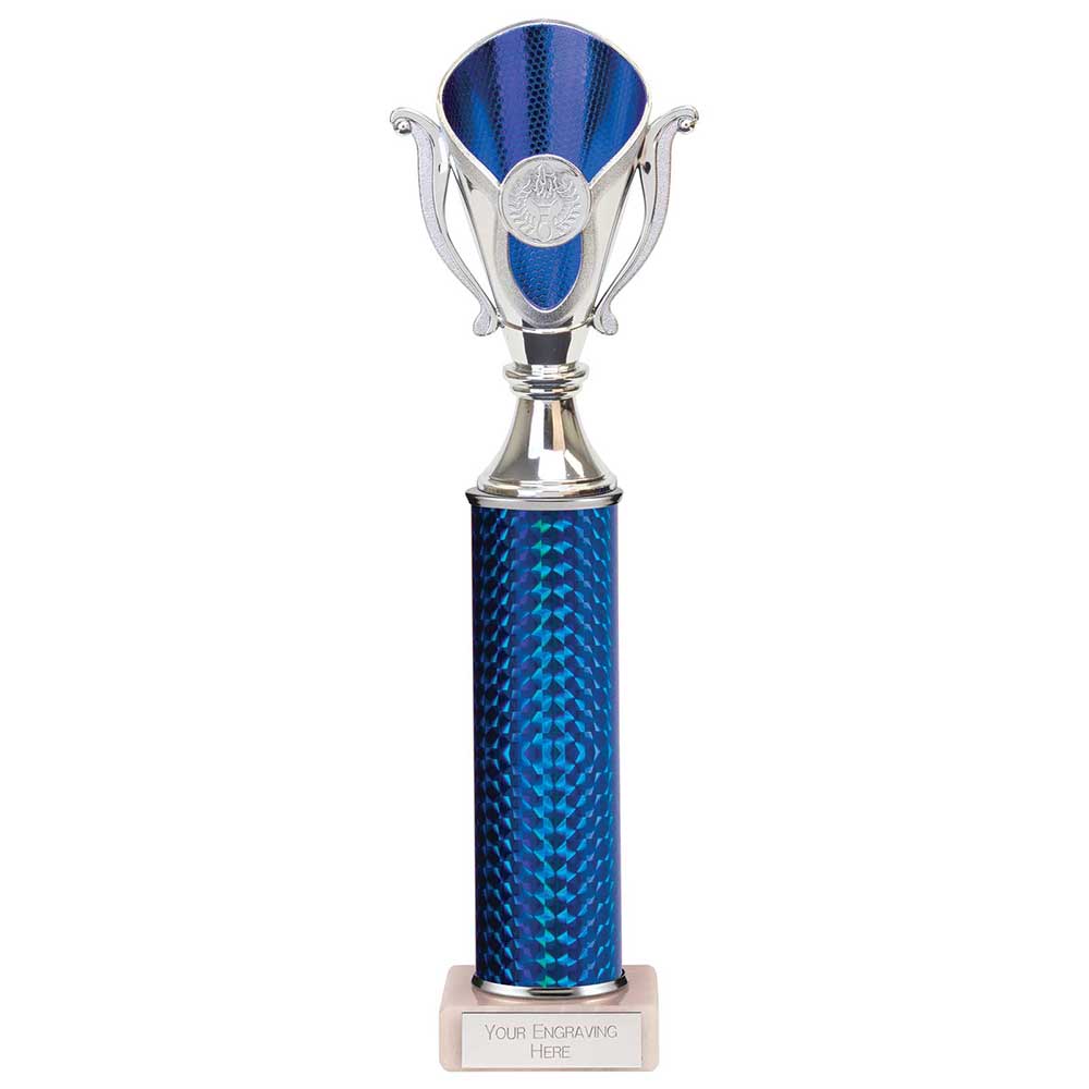 Wizard Plastic Trophy Blue 340mm