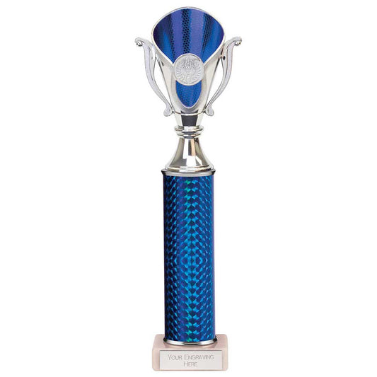 Wizard Plastic Trophy Blue 340mm