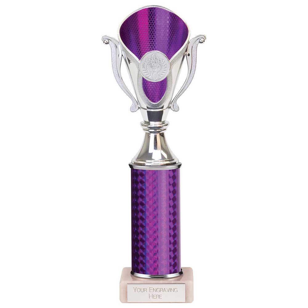 Wizard Plastic Trophy Purple 290mm