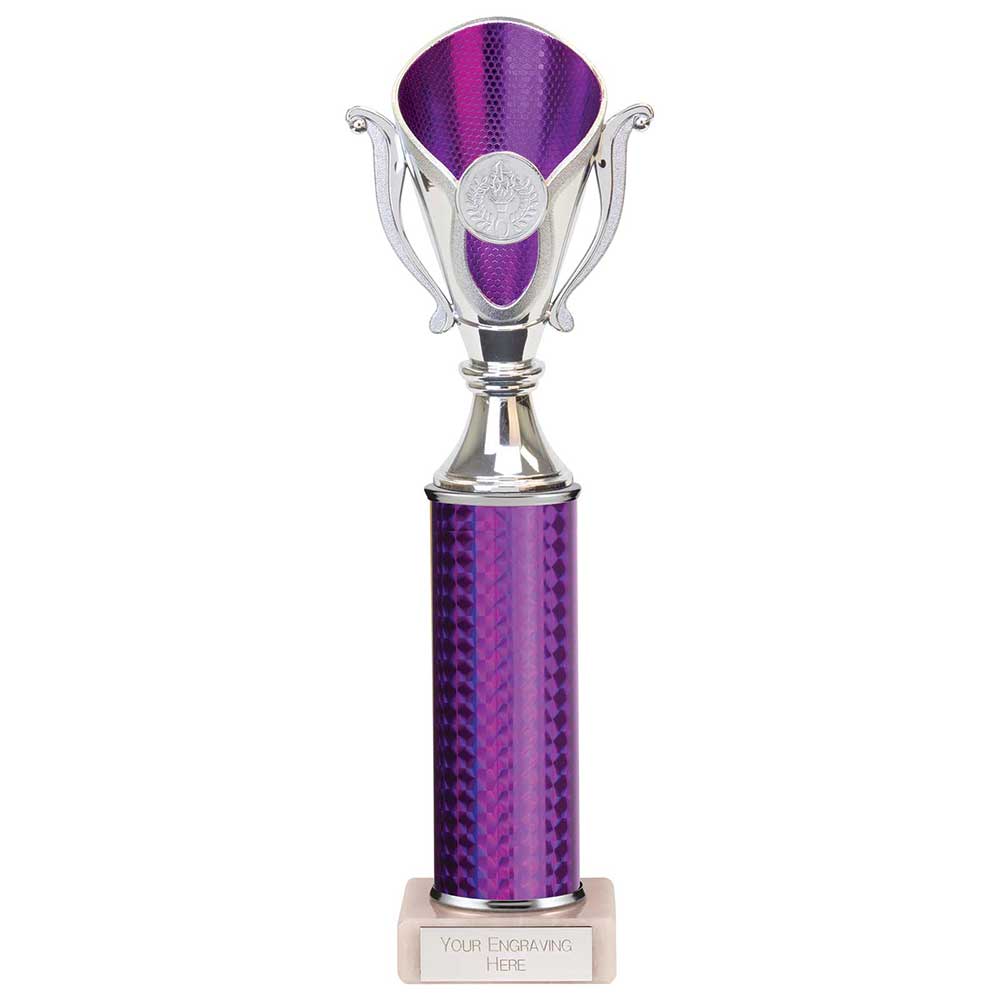 Wizard Plastic Trophy Purple 315mm