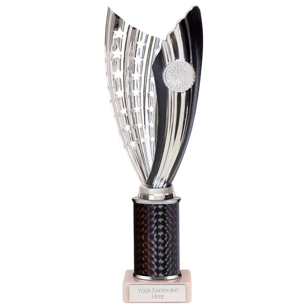 Glamstar Plastic Trophy Black 305mm