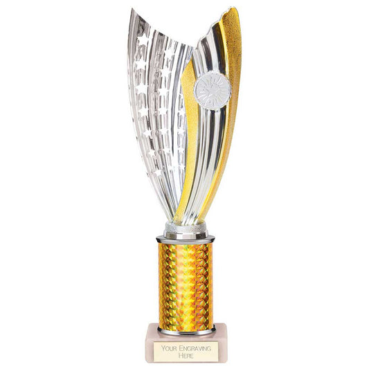 Glamstar Plastic Trophy Gold 305mm