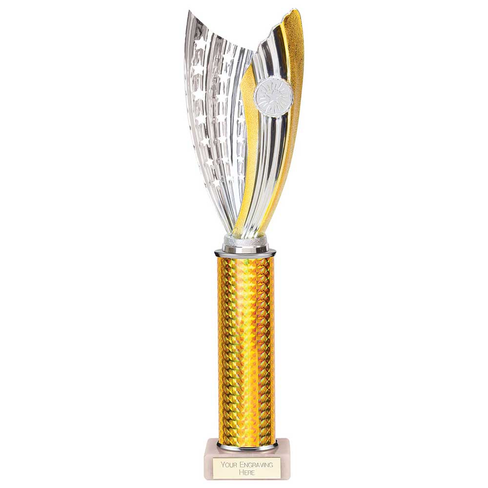 Glamstar Plastic Trophy Gold 380mm