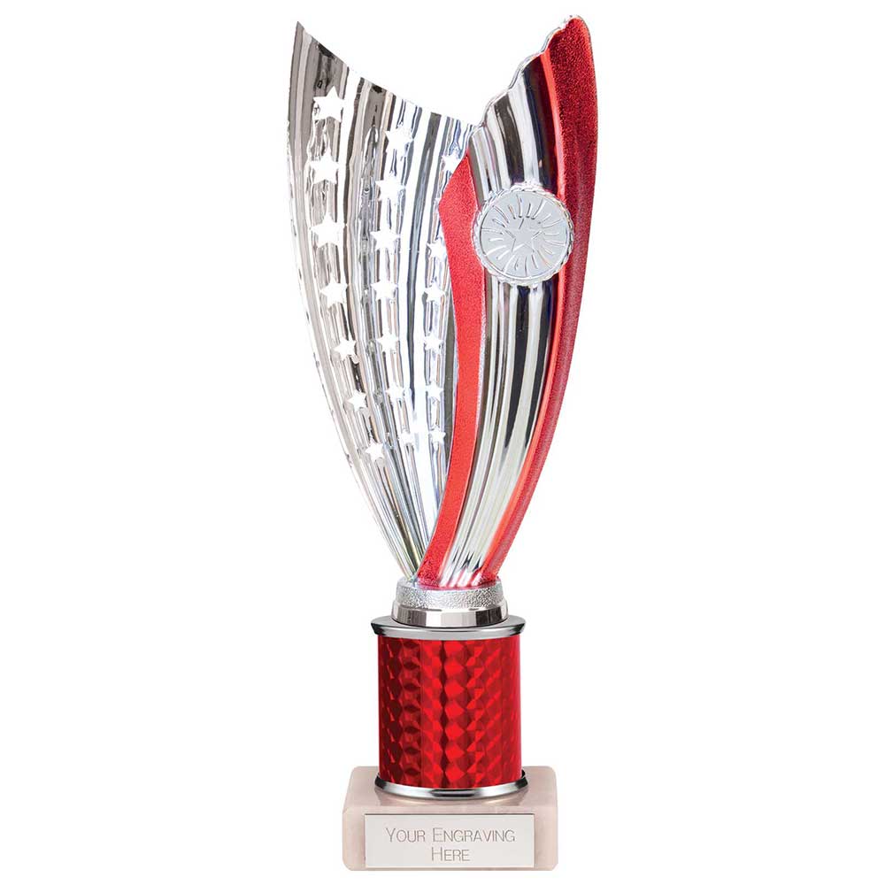 Glamstar Plastic Trophy Red 280mm