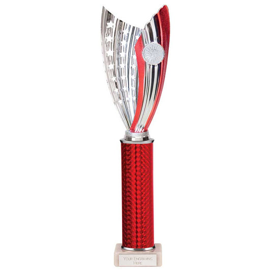 Glamstar Plastic Trophy Red 380mm