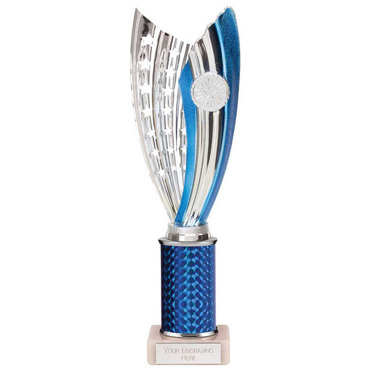 Glamstar Plastic Trophy Blue 305mm