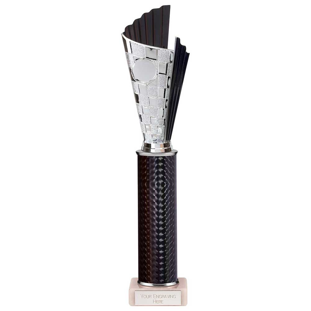 Flash Plastic Trophy Black 365mm